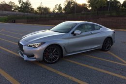 Car guy Mike Parris said the Infiniti 400 AWD is a comfortable luxury coupe with some serious performance at 400 horsepower. (WTOP/Mike Parris) 