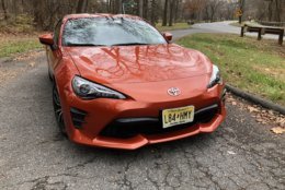 The Toyota 86 has been around a few years as a Scion model. So this year, it comes with a big power upgrade going from 200 horsepower all the way to … 205 horsepower (if you choose a manual transmission). (WTOP/Mike Parris)