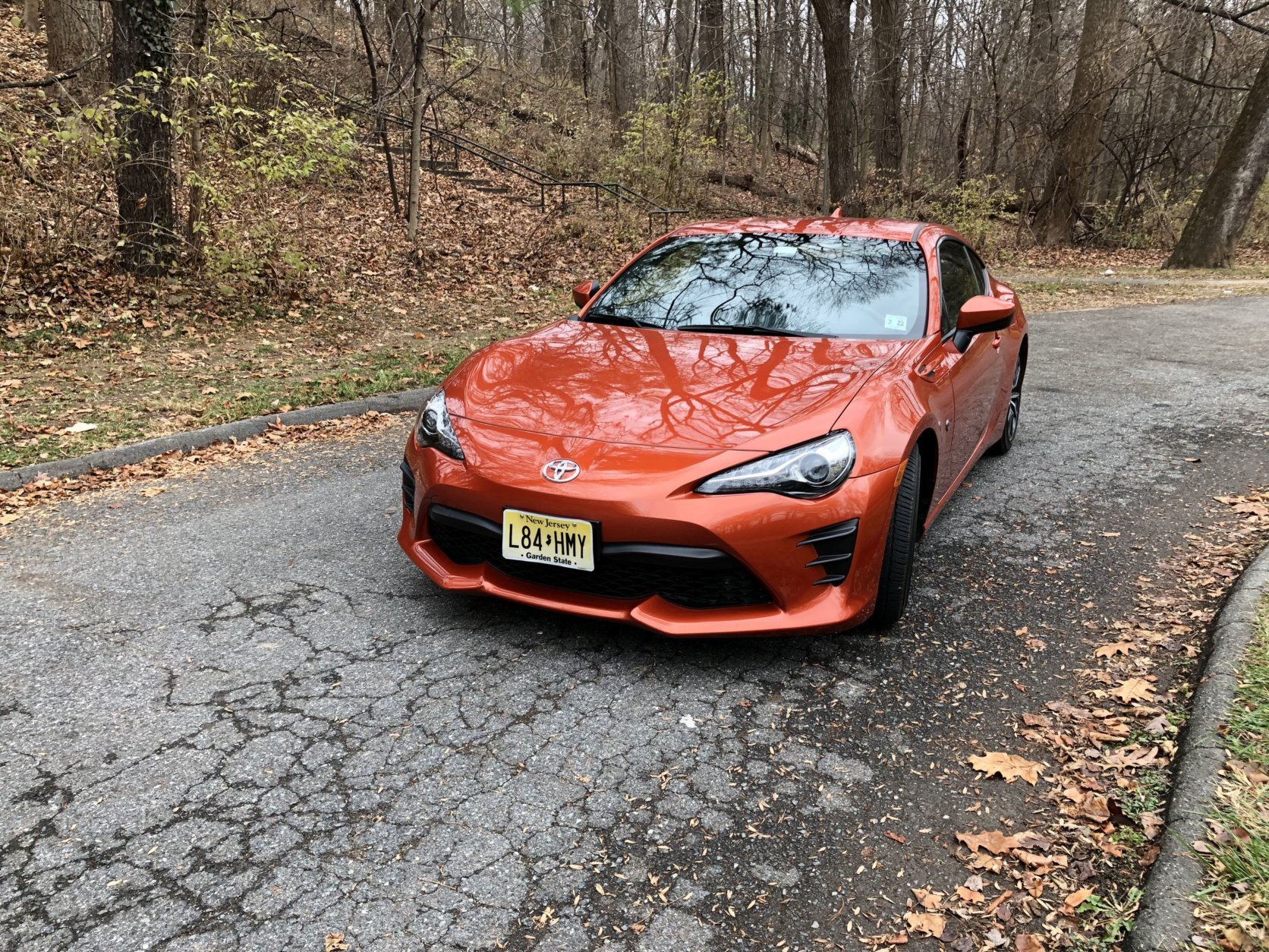 The Toyota 86 excels when it comes to the corners, and if you fancy drifting, the rear-wheel drive coupe will let its tail hangout when you push it. The car is very easy to steer and it goes where you point it. (WTOP/Mike Parris)