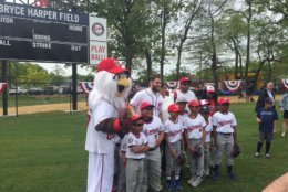 Bryce Harper Field is the latest Little League field that the city and the Washington Nationals Dream Foundation came together to build. In 2016, Ryan Zimmerman Field opened blocks away from Nationals Park in Southwest D.C. 