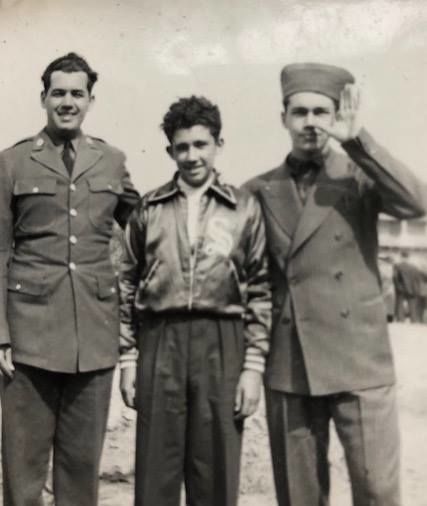 Raymond Sinowitz, with his brothers. (Courtesy Rhonda Masters)