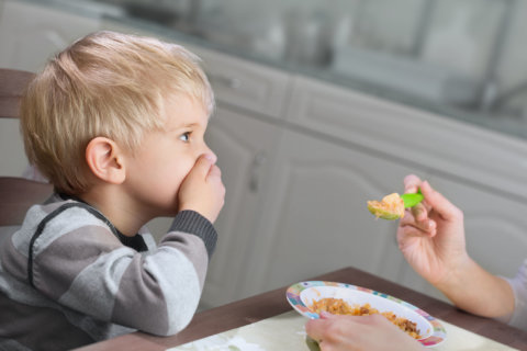 Enforce habit, not nutrition, when it comes to kids and eating