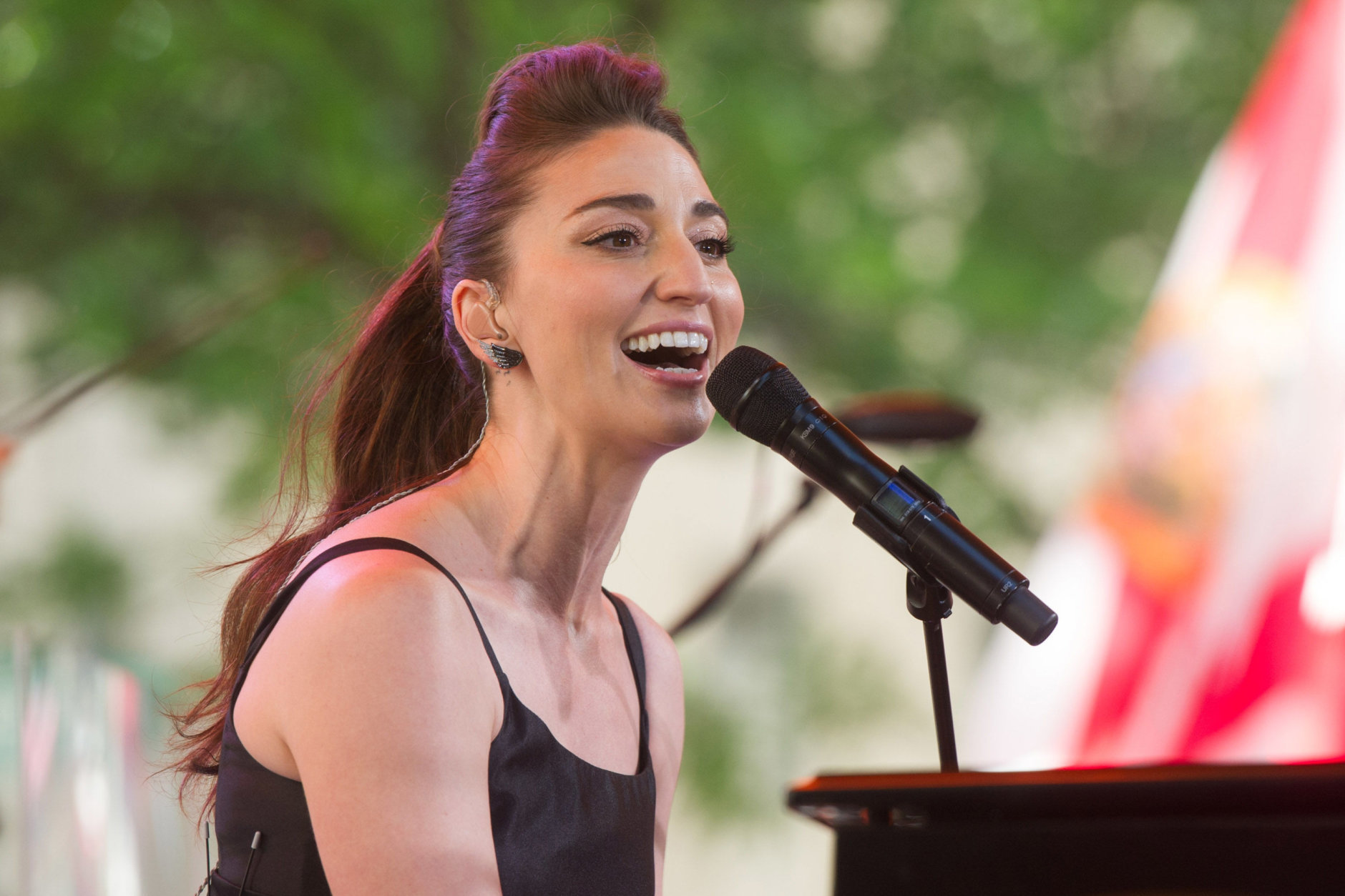Sara Bareilles performs on NBC's "Today" show on Friday, June 6, 2014 in New York. (Photo by Charles Sykes/Invision/AP)