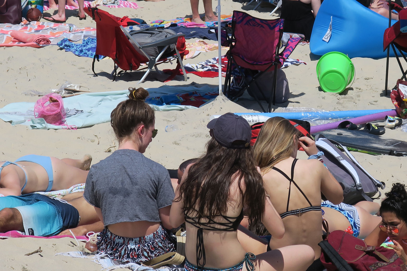 Bethany Beach draws crowds throughout the summer.