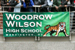 Woodrow Wilson High School banner