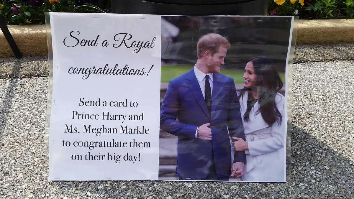 Prince Harry will marry American actress Meghan Markle and the couple will be getting some special well wishes from residents in the D.C. area. (WTOP/Kathy Stewart) 