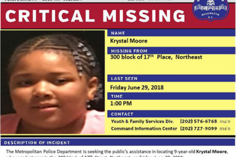 Police locate missing 9-year-old
