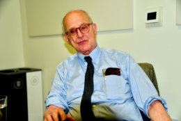 A one-on-one interview with Dr. Rainer Weiss, MIT (Courtesy Greg Redfern)