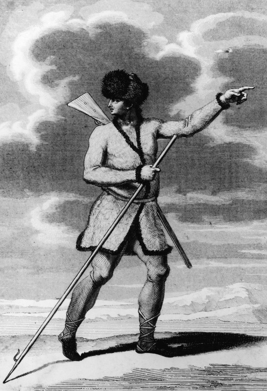 The American explorer Daniel Boone (1735 - 1820). Original Artwork: From  a drawing by R Pollard   (Photo by Hulton Archive/Getty Images)