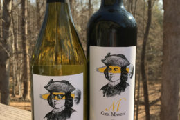 Some of the wine being sold to help fund scholarships. (Courtesy George Mason University Foundation)