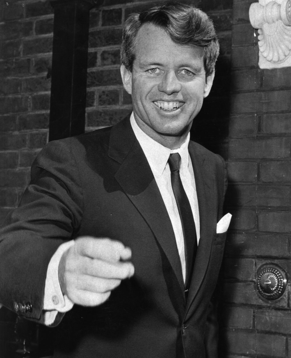 Senator for New York and attorney-general, Robert Kennedy (1925 - 1968).    (Photo by Hulton Archive/Getty Images)