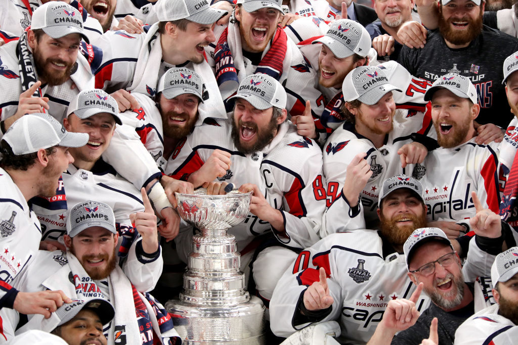 Washington Capitals 2018 Stanley Cup Champions Holtby Ovechkin