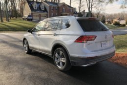 The spunky little Tiguan has grown up for 2018 with enough space to add an optional third row. (WTOP/Mike Parris)