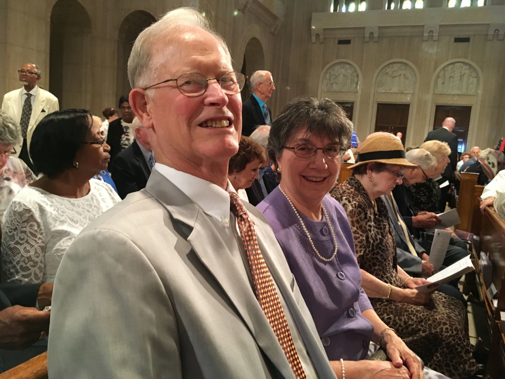 Together, these couples represent more than 33,000 years of marriage throughout the Archdiocese of Washington, which covers Washington D.C., and Montgomery, Prince George's, Charles, Calvert and St. Mary's Counties in Maryland. (WTOP/Liz Anderson)