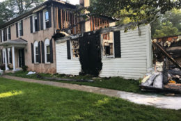A wedding scheduled for Sunday is nearly prevented when a fire broke out in a house in Montgomery County on Sunday, June 24, 2018. (Courtesy Montgomery County Fire and Rescue)