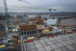 A look at the progress made on the construction of the Kennedy Center's expansion project on Jan. 16, 2018. (Courtesy the Kennedy Center)