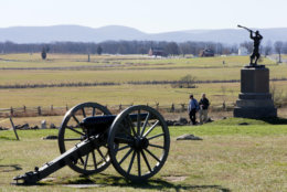 Gettysburg, Pennsylvania, comes in at No. 3 on the list. The site of what is arguably the most important battle of the Civil War, visitors today can tour the battlefield and see living history demonstrations from Civil War historians every weekend through October. Visitors can also visit the Soldiers' National Cemetry, where President Abraham Lincoln gave his famous Gettysburg Address. File.  (AP Photo/Matt Rourke)