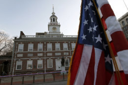 Philadelphia comes in No. 4. While there, visitors can check out Independence Hall, where both the Declaration of Independence and the U.S. Constitution were signed. Entrance to the hall is by timed entry ticket only through December, although no ticket is required after 5 p.m. File. (AP Photo/Alex Brandon)