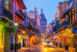 New Orleans comes in at No. 9. The city, known for its French and Spanish Creole heritage, recently celebrated its 300th birthday with a visit from the King and Queen of Spain. (Getty Images/Thinkstock)