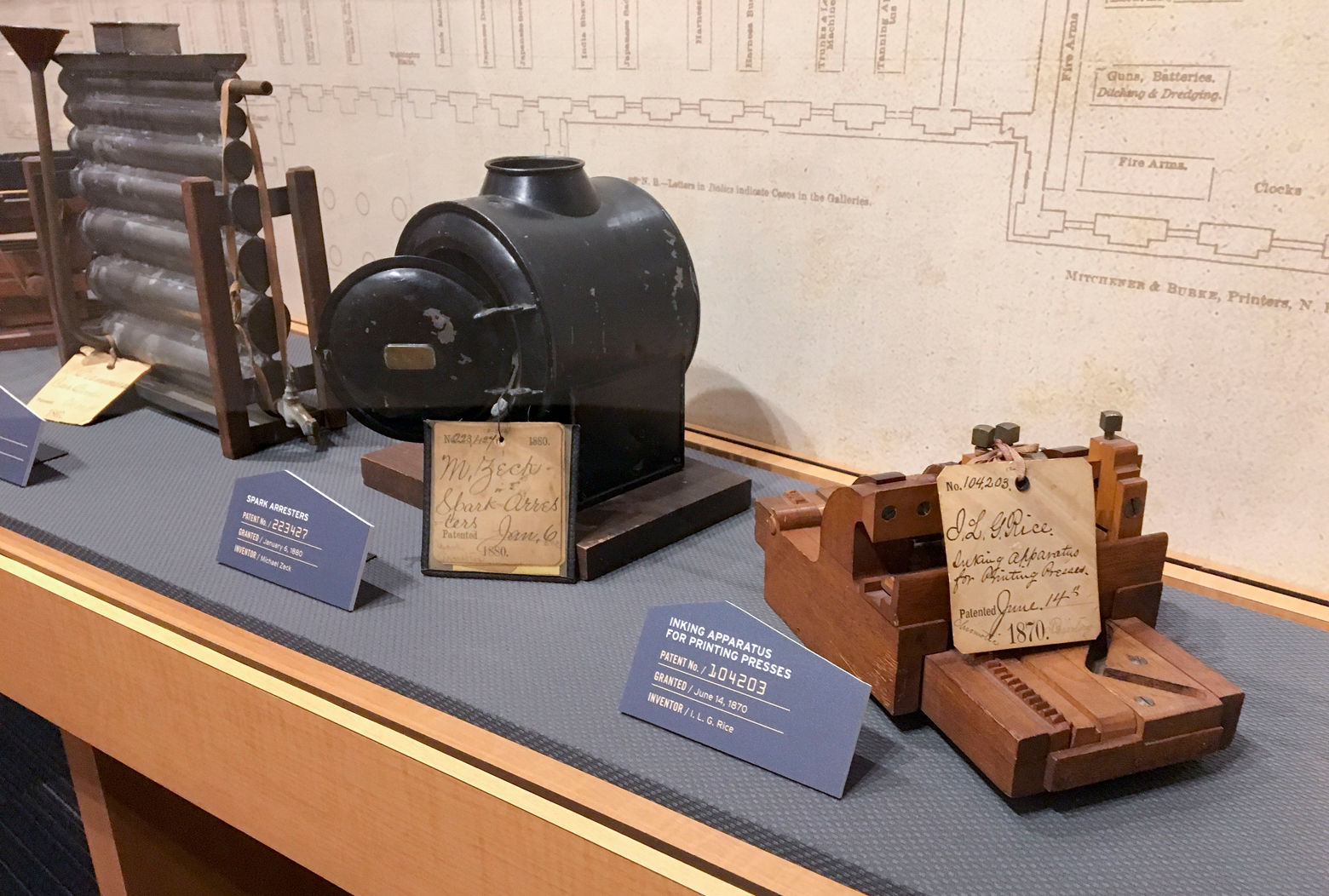 Visitors to the nine museums have the opportunity to see the early inventions through Labor Day.  (Courtesy National Inventors Hall of Fame Museum)