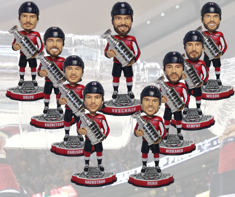 Washington Capitals Champions Souvenir NHL Mini Stanley Cup Trophy