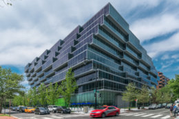 Real estate research firm Delta Associates says that the absorption of Class A apartment units, like the Apartments at Westlight, at the intersection of 23rd Street and L Street, NW, are skyrocketing. (Courtesy Eastbanc) 