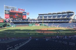 The weather is ripe for a Congressional Baseball Game on Thursday, June 14, 2018. (WTOP/Michelle Basch)
