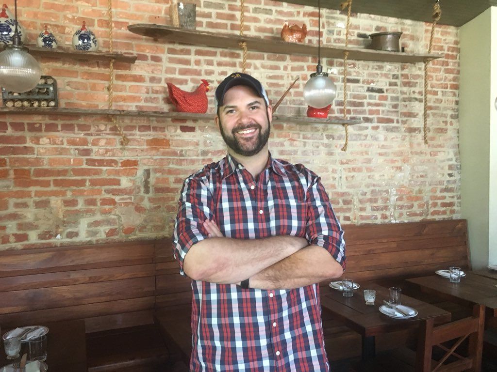 "We didn't actually do anything wrong," said the owner of D.C.'s Red Hen, Michael Friedman. "We just happen to have a fascinating case of mistaken identity." (WTOP/Mike Murillo)