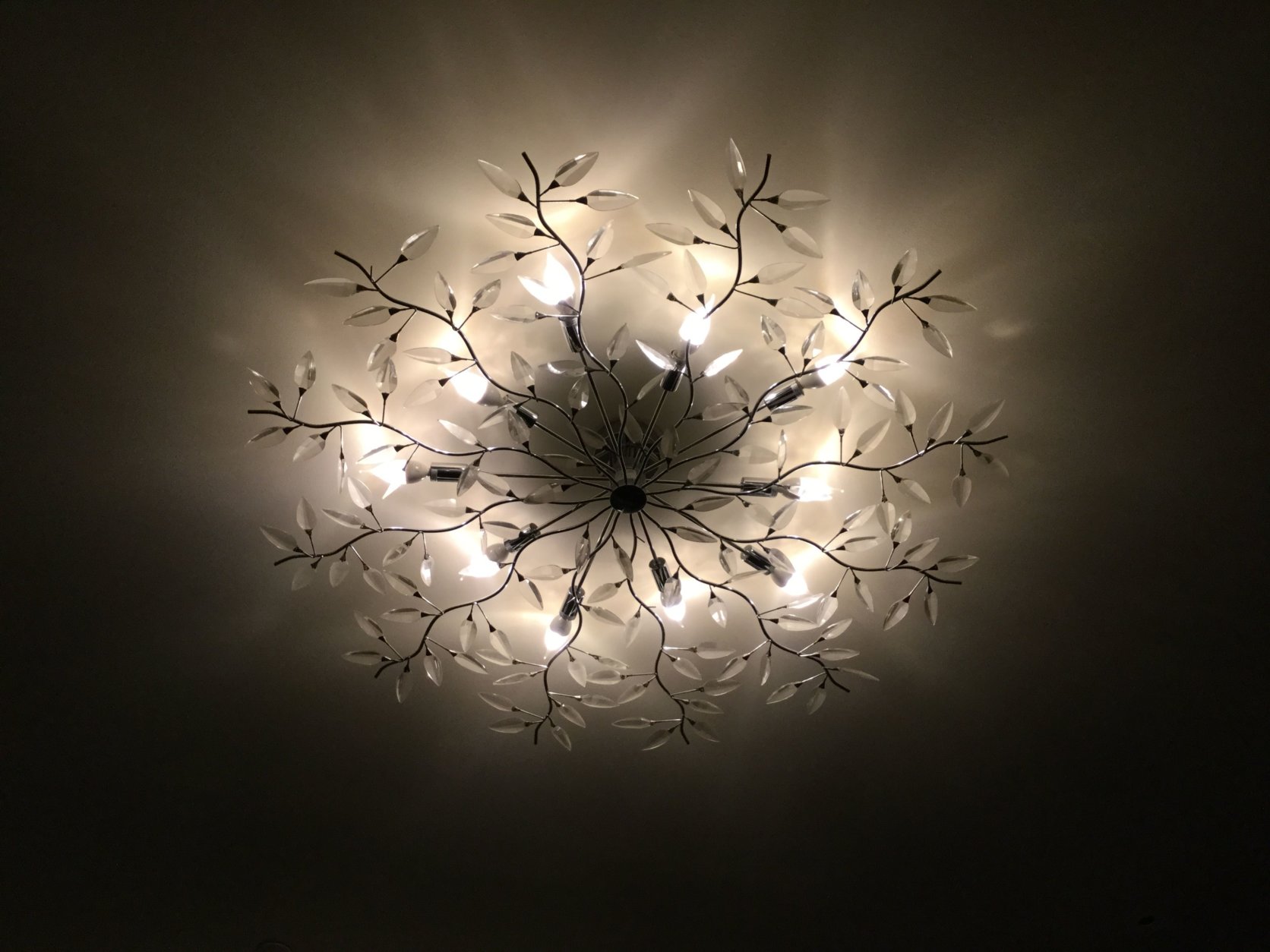 A chandelier from the W Hotel. (Courtesy Rasmus Auctions)