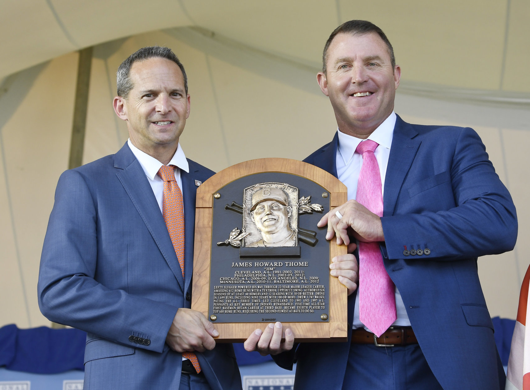 PHOTOS: 2018 MLB Hall of Fame induction ceremony - WTOP News