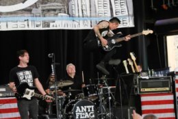 Anti-Flag at Warped Tour 2017. (Dave Barnhouser/13th Hour Photography)