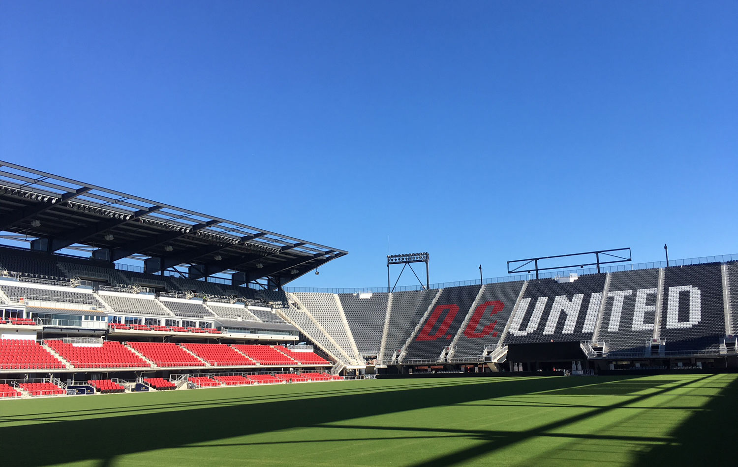 Loudoun United will play three "home away from home" games at Audi Field in D.C. during its first season. (WTOP/Noah Frank)