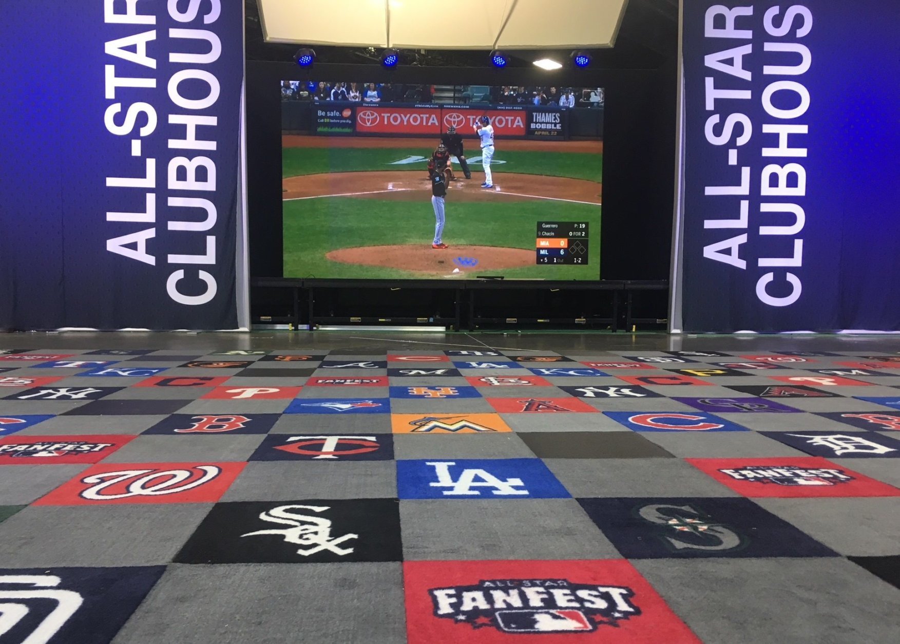 2016 MLB All-Star Game Art Collection on Display at Fanfest