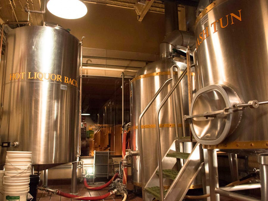 District Chophouse & Brewery, near Capital One Arena, was ranked as the busiest brewer in the Washington area. Skyhook says the busiest day at District Chophouse & Brewery is Thursday. (Photo courtesy District Chophouse & Brewery)