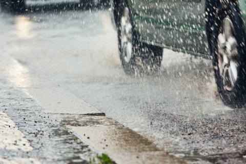 Rain causes traffic accidents, delays, rescues across DC region