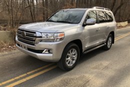 If you want an SUV that can take eight people on or off-road in comfort, the Land Cruiser is hard to beat. And that price tag is considerably less than, say, the more popular Range Rover. (WTOP/Mike Parris)