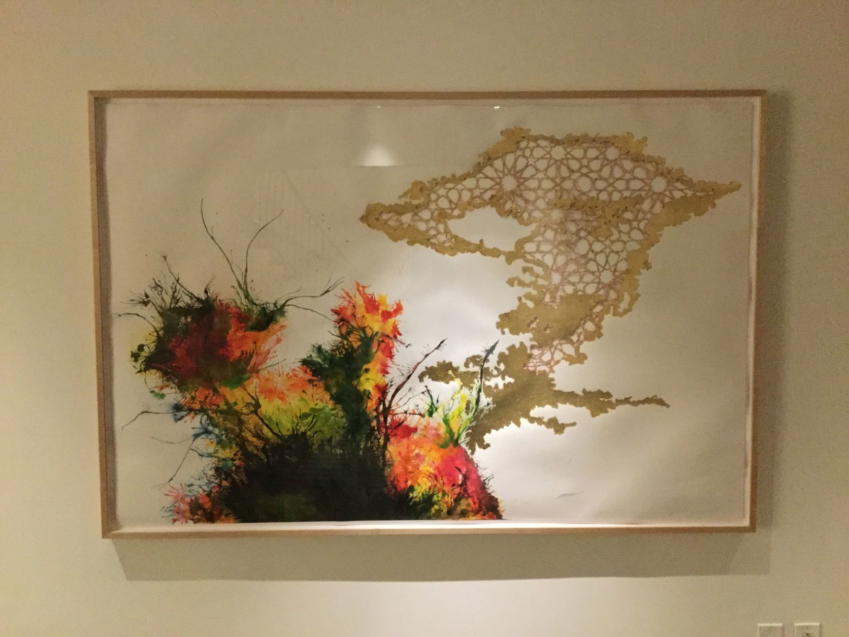 An artwork from the W Hotel. (Courtesy Rasmus Auctions)