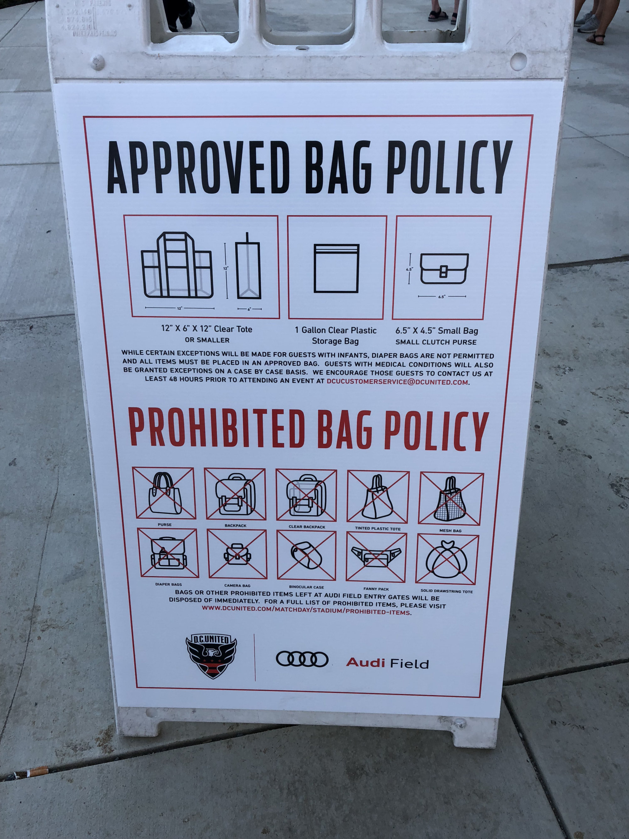 united bag policy