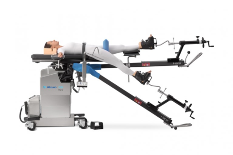 Operating table looks like an exercise machine — and makes surgery easier