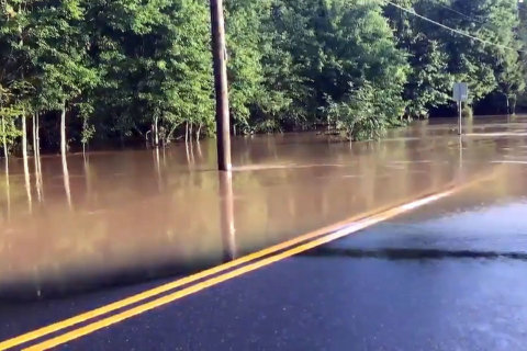Floods, torrential rain soak weather-weary DC region