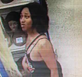 Montgomery County police released these images of the three suspected wig robbers, who they said were captured on surveillance video assaulting two store employees. (Courtesy Montgomery County police)