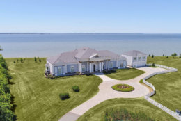 The Love Point estate sits on private land overlooking the Chesapeake Bay. (Courtesy Phil and Victoria Gerdes)