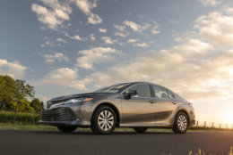 Best New Car for Teens $35,000 to $40,000:

The 2018 Toyota Camry Hybrid

(Courtesy Toyota Motor Sales USA)