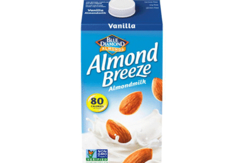 Almond milk recalled for containing milk