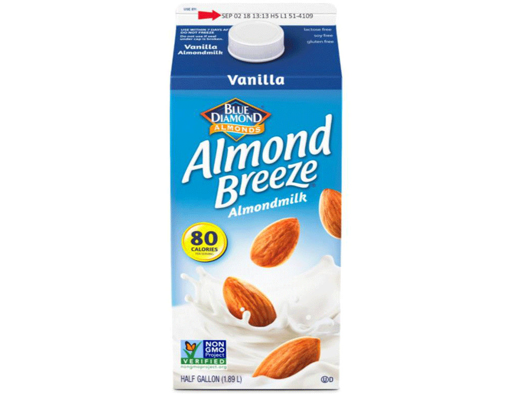 Almond milk recalled for containing milk WTOP News