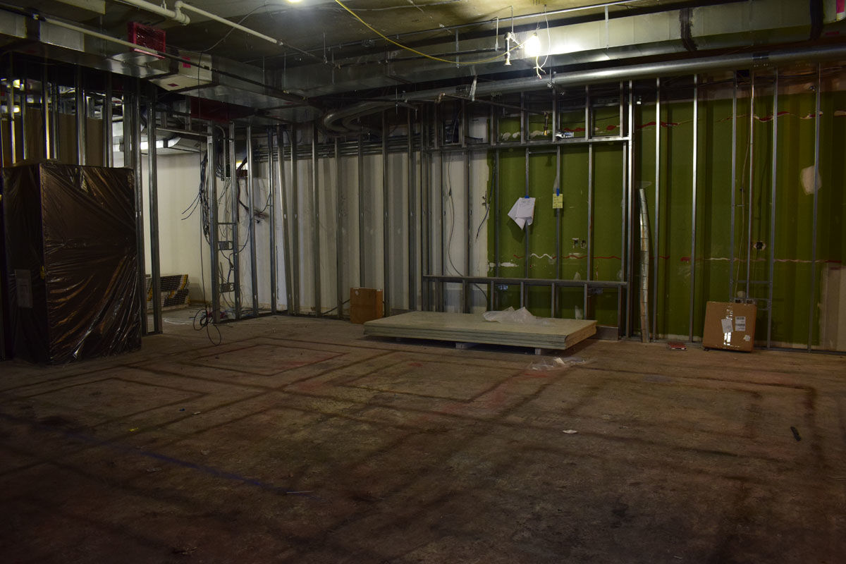 Here's where a planned performance space will be. (WTOP/Teta Alim)