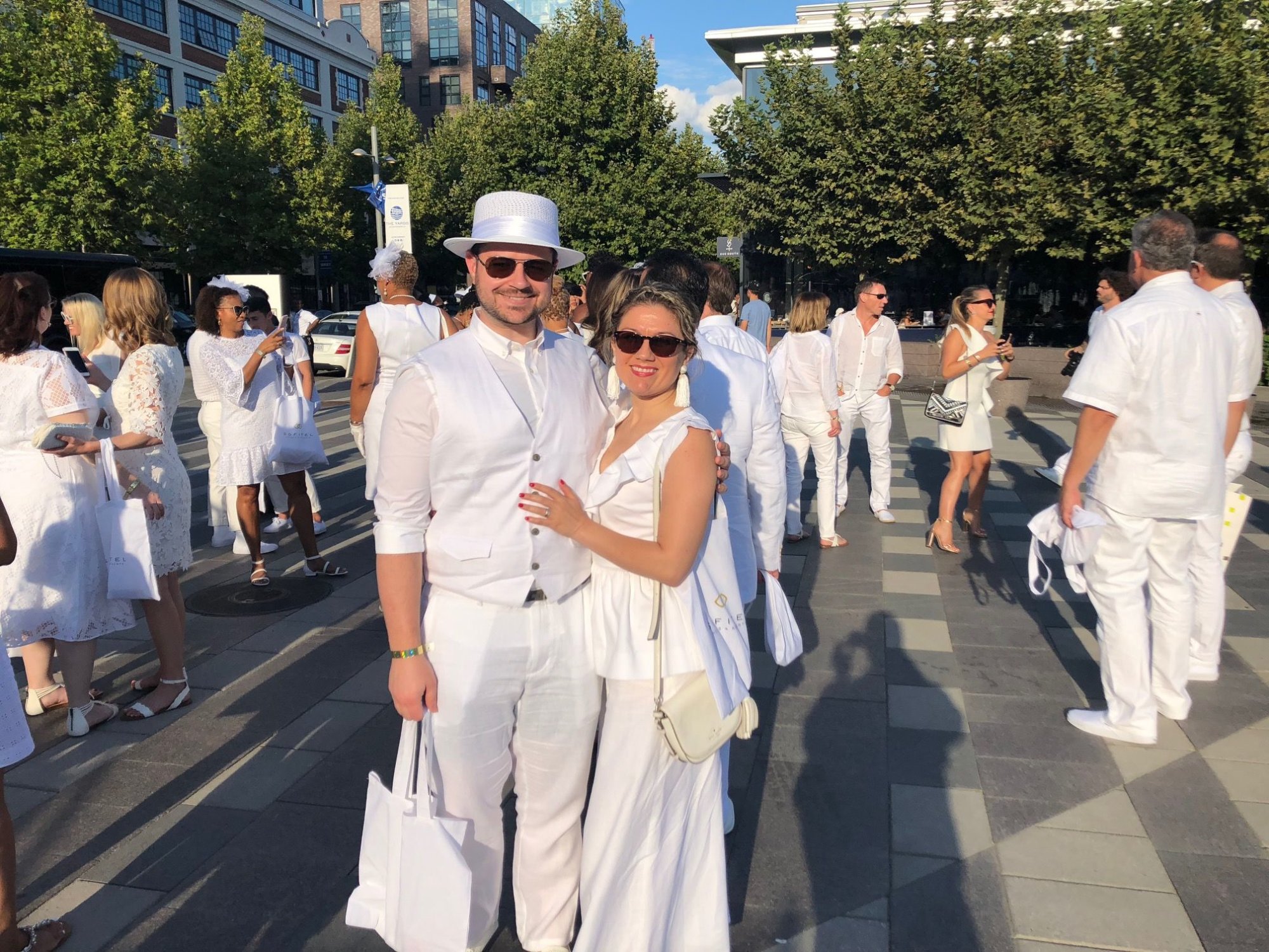 Diner En Blanc Dress