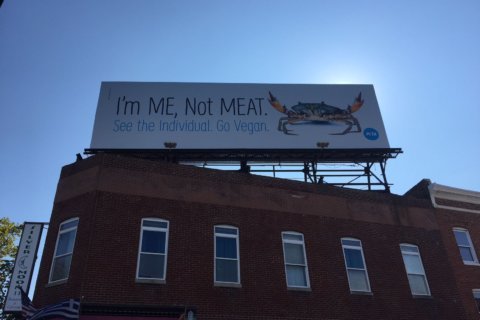 PETA billboard gets a crabby reaction in Md.