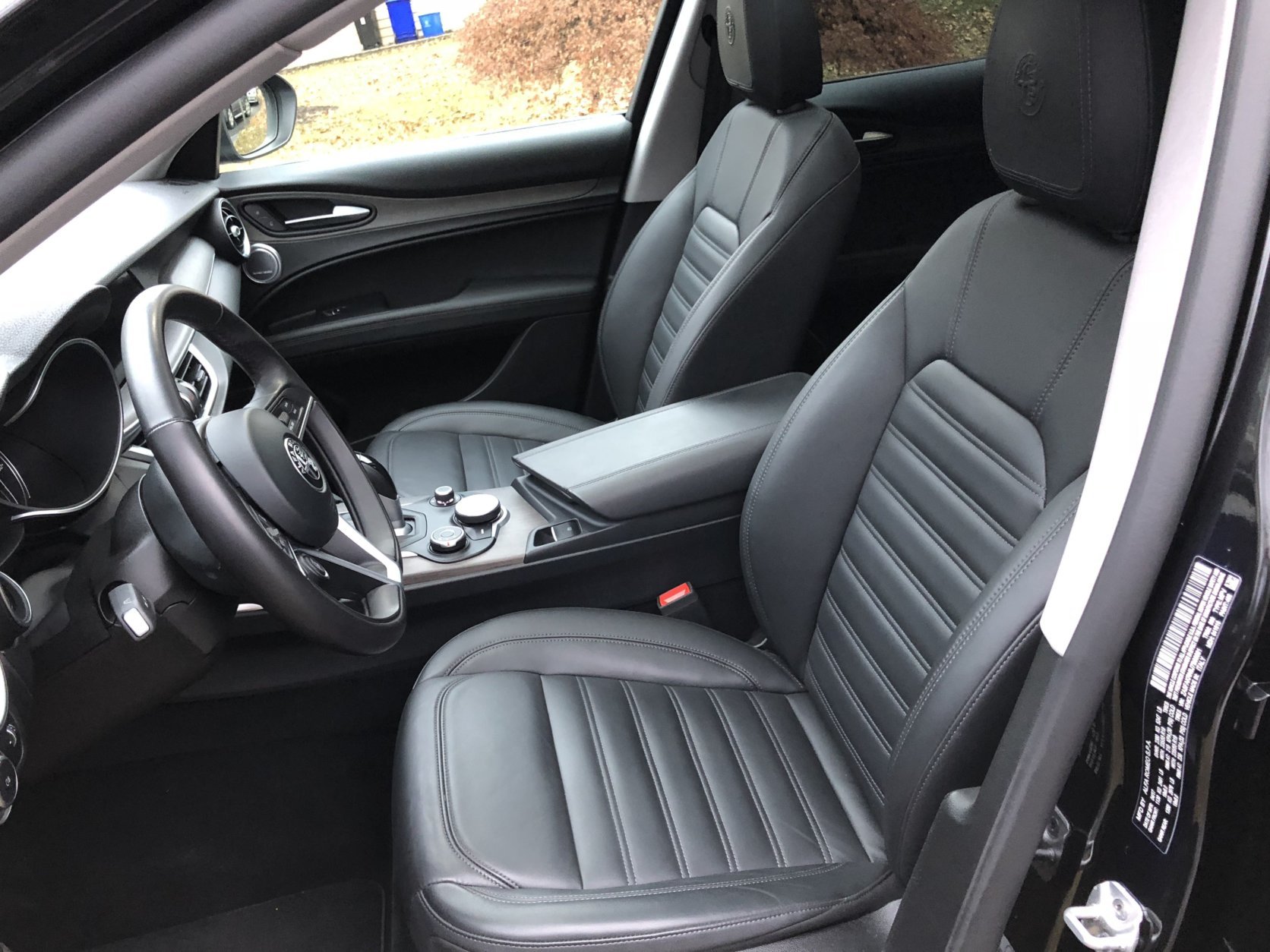 The interior is a more conservative styling when compared to the exterior. (WTOP/Mike Parris)