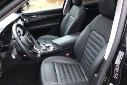 The interior is a more conservative styling when compared to the exterior. (WTOP/Mike Parris)